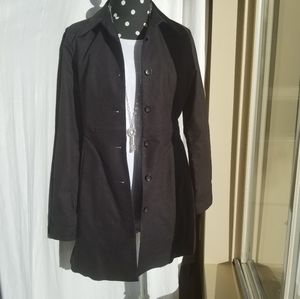 Banana Republic Black trench coat